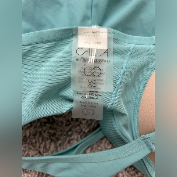 5/$25 CALIA NWOT women’s athletic top with built in padded sports bra size XS - Picture 7 of 8